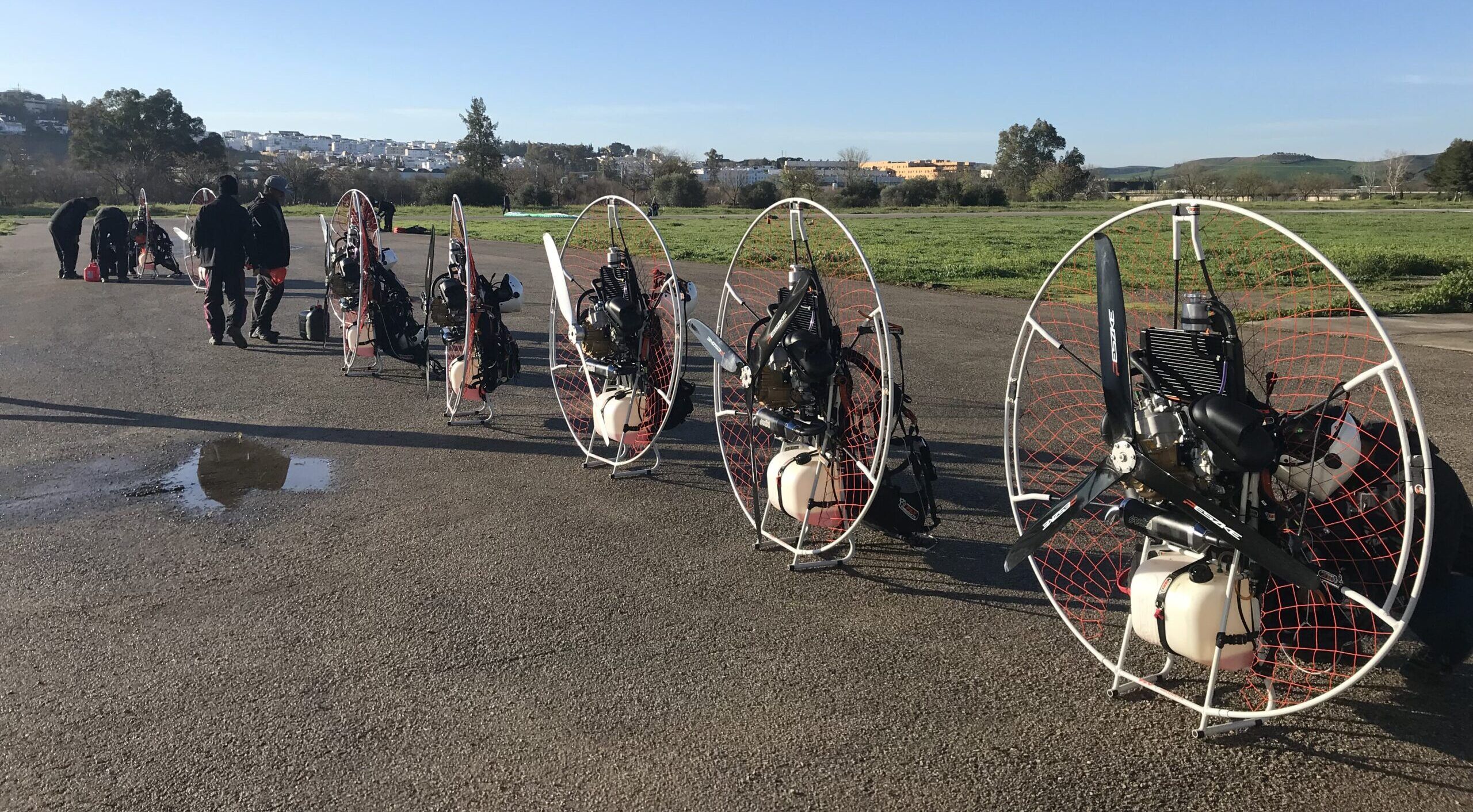 Equipamento de paramotor